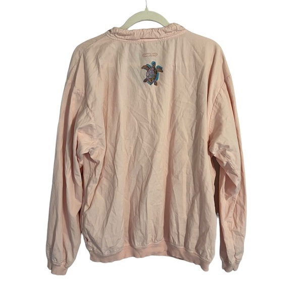 Crazy Shirts Hawaii Hanu Hanu Turtle Pink Pullover - Picture 2 of 5